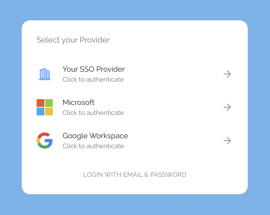 How to Setup Single Sign-On (SSO)
