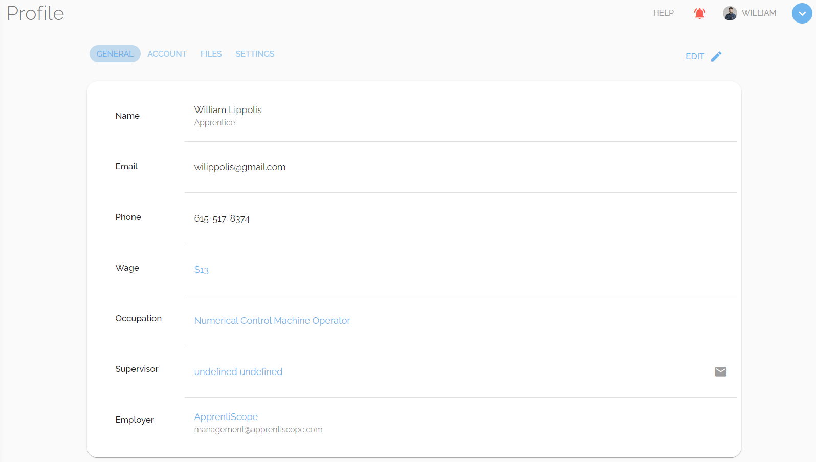 Apprentice User Guide